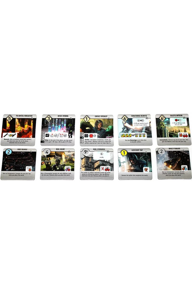 Rio Grande Games Roll for The Galaxy Board Game Ambition Expansion, Alternate, color, 