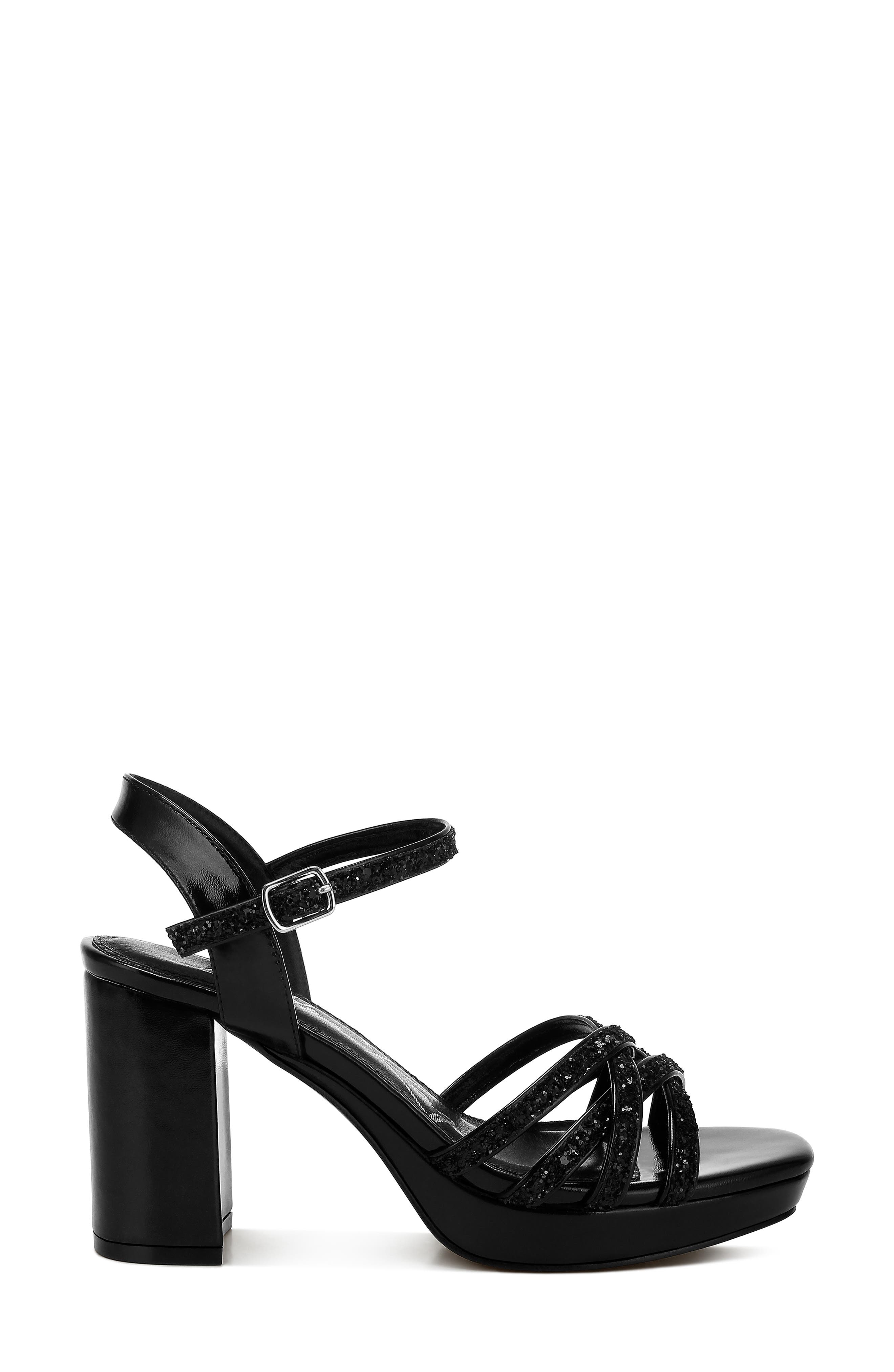 Sparks Sandal, Alternate, color, BLACK