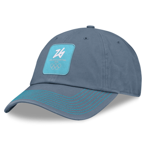 Men's Fanatics Gray Milano Cortina 2026 Winter Olympics Myth Adjustable Hat
