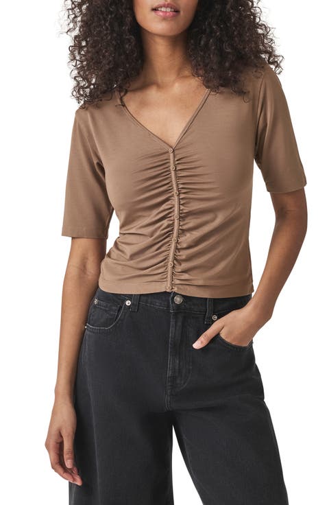 Yasmina Ruched T-Shirt