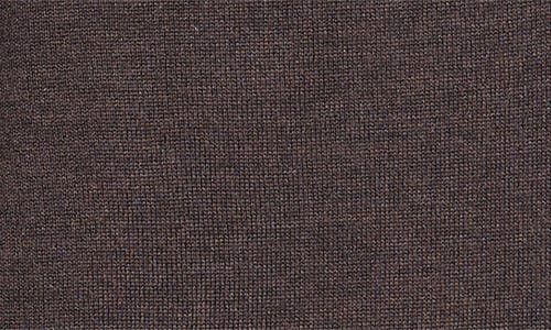 Robert Barakett Thomas Merino Wool Long Sleeve Polo In Brown