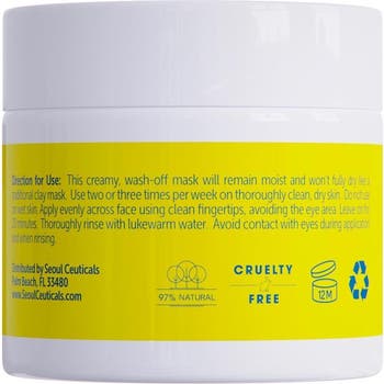 Korean Skincare Snail Mucin & Turmeric Anti Aging Mask