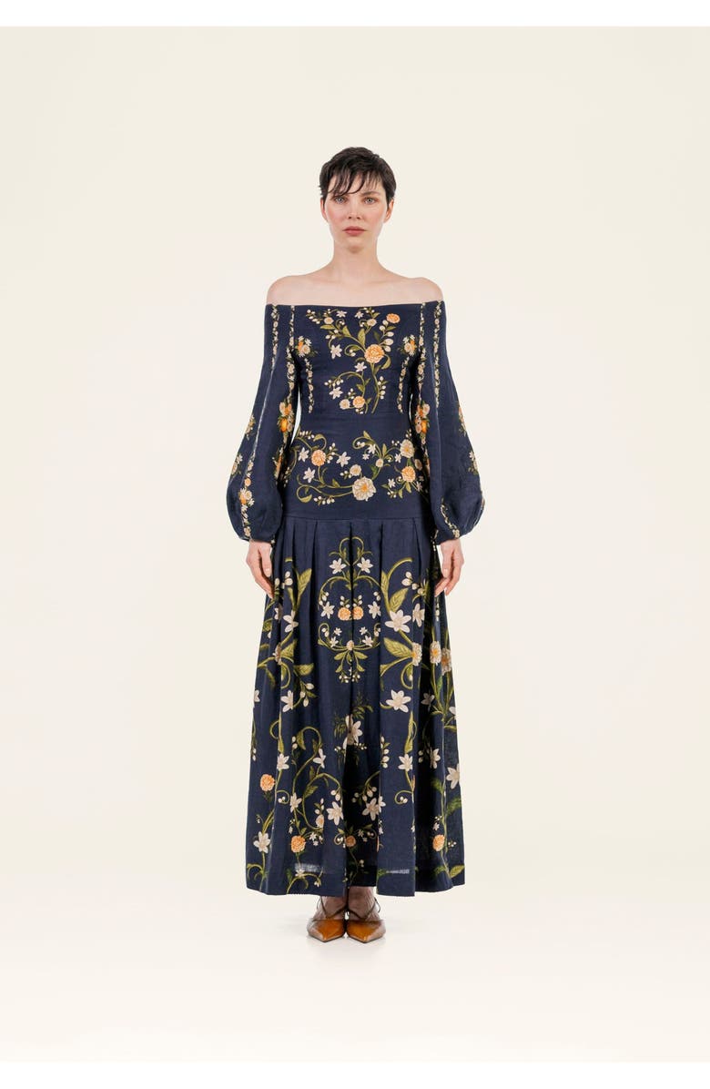 Agua by Agua Bendita Senlis Valle Maxi Dress, Alternate, color, Multicolor