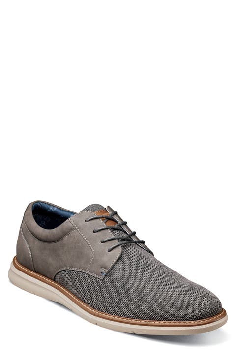 Chase Mixed Media Plain Toe Derby - Wide Width Available (Men)
