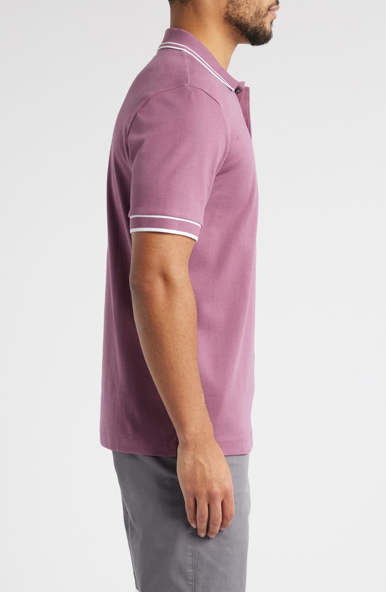 BOSS Parlay Tipped Cotton Polo, Alternate, color,
