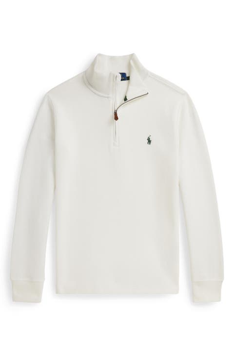 Kids' Estate Cotton Quarter Zip Pullover (Big Kid)
