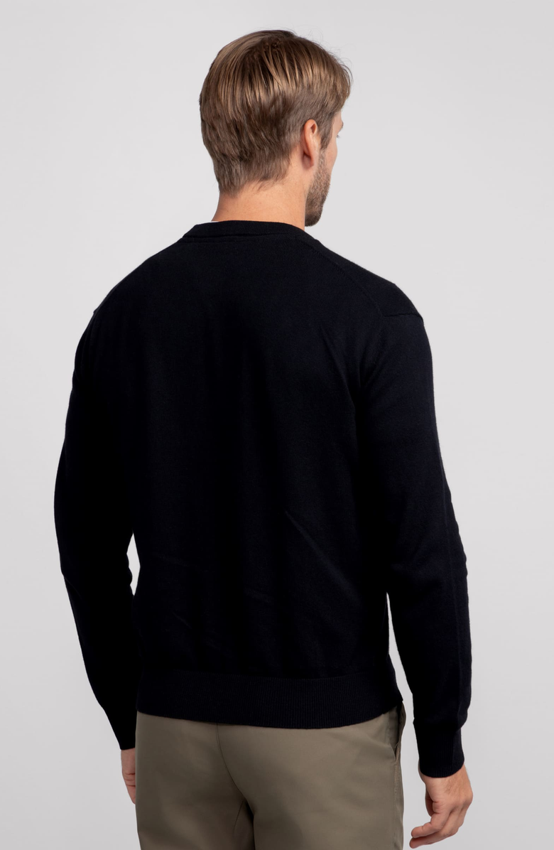 Jack Archer Anytime Crewneck Sweater, Alternate, color, True Black