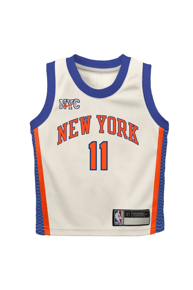 Nike Infant Nike Jalen Brunson Cream New York Knicks 2025/26 City