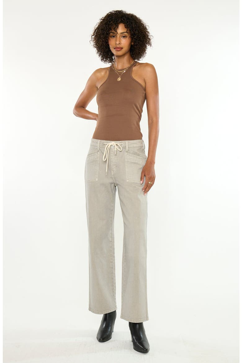 Lola Low Slung Baggy Jeans, Alternate, color, Gray