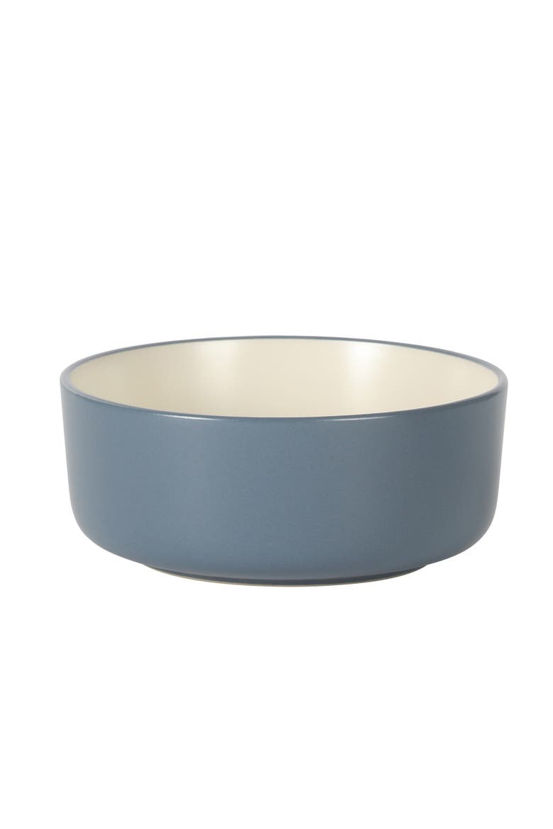 Oxford Blue 16-Piece Stoneware Dinnerware Set, Service for 4, Alternate, color, Echo blue