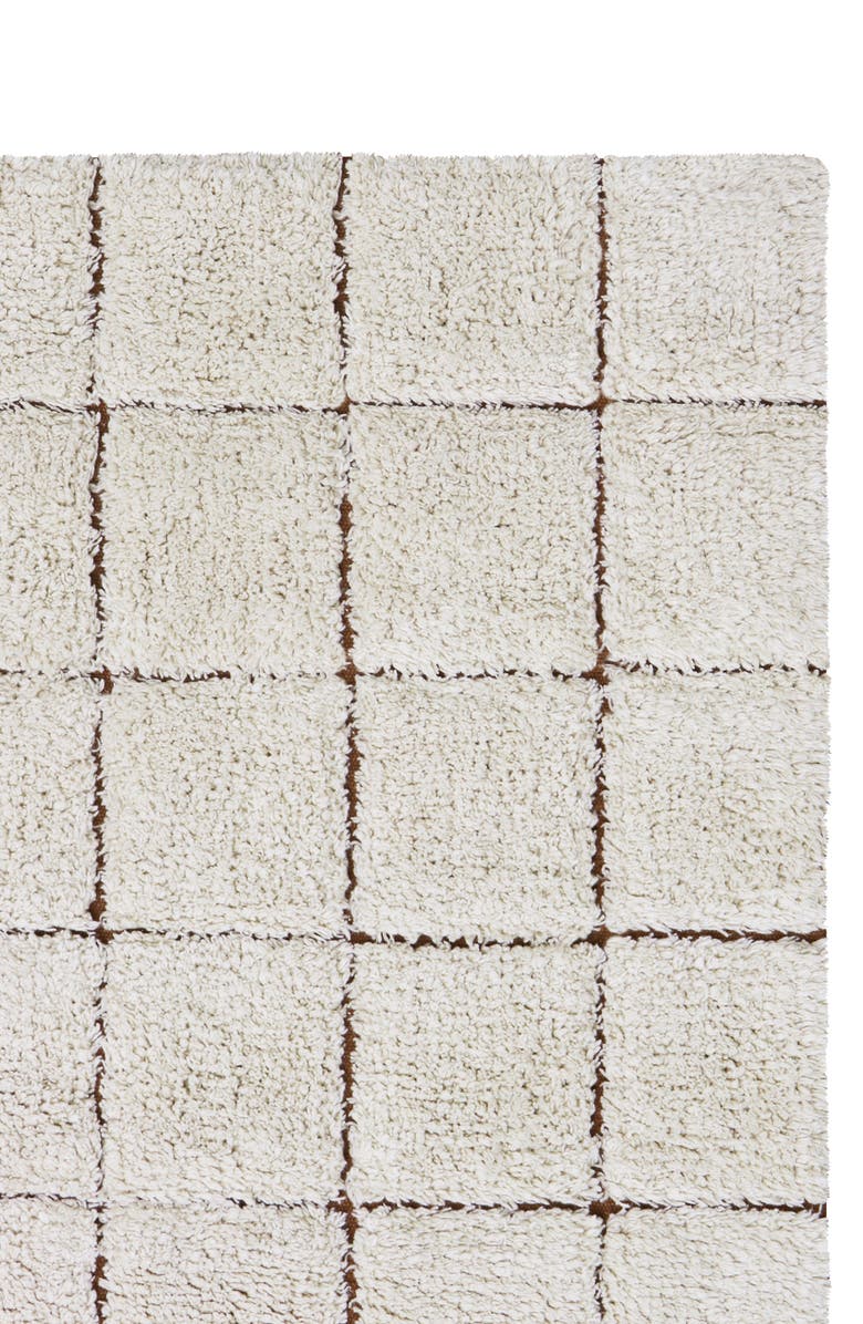 Lorena Canals Mosaic Washable Rug, Alternate, color, Natural