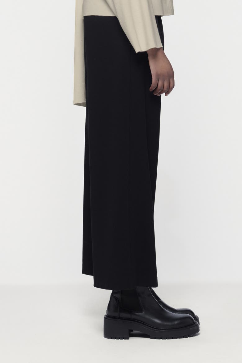 Wide-Leg Pants, Alternate, color, Black