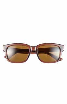 56mm Rectangular Sunglasses