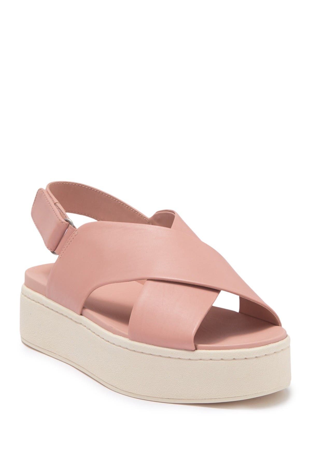 Vince Weslan Leather Platform Slingback Sandal, Main, color, 