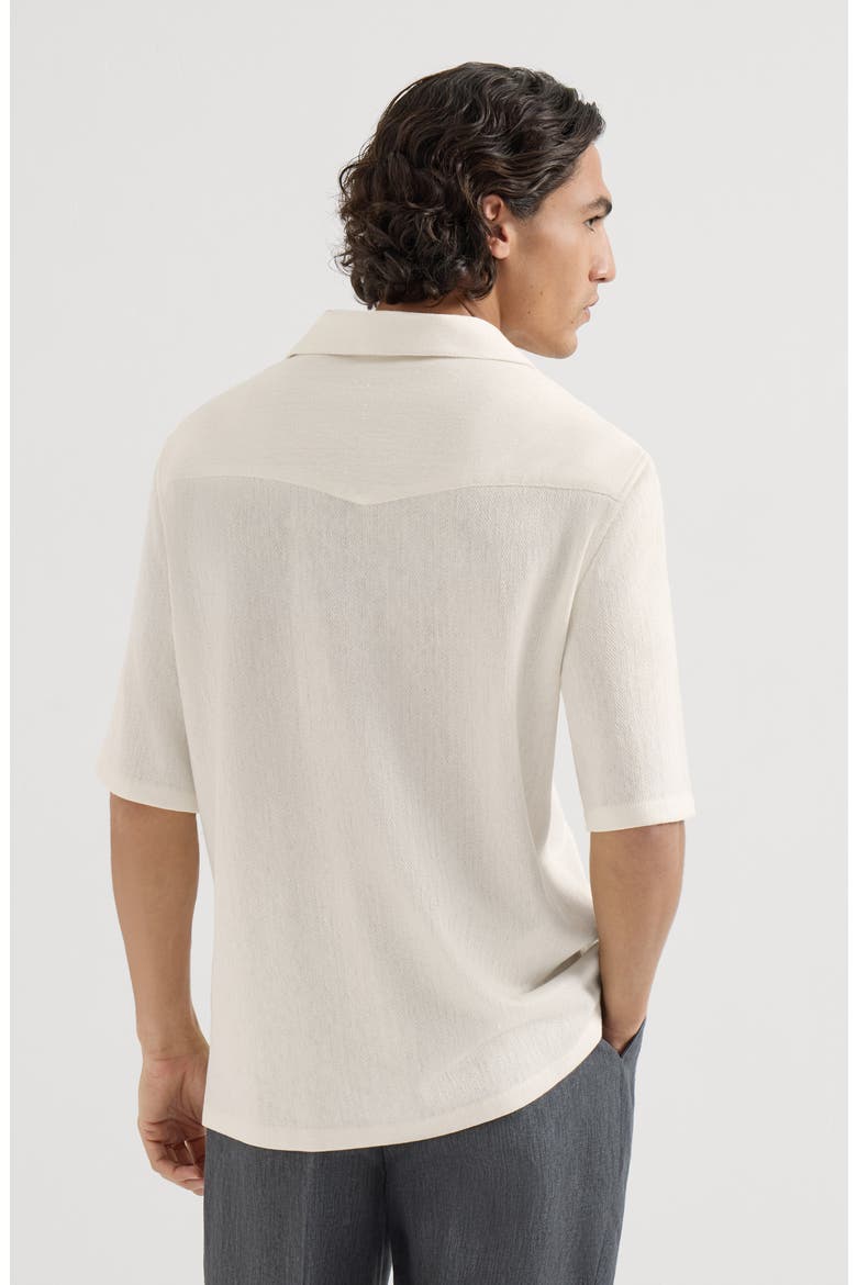 Short sleeve shirt, Alternate, color, Off-White