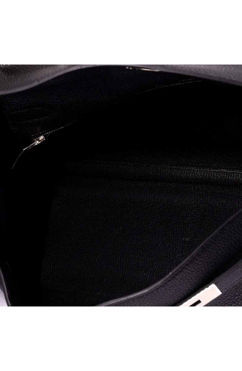 Pre-Owned Hermes Kelly Handbag Black Togo with Palladium Hardware 35, Alternate, color, Noir