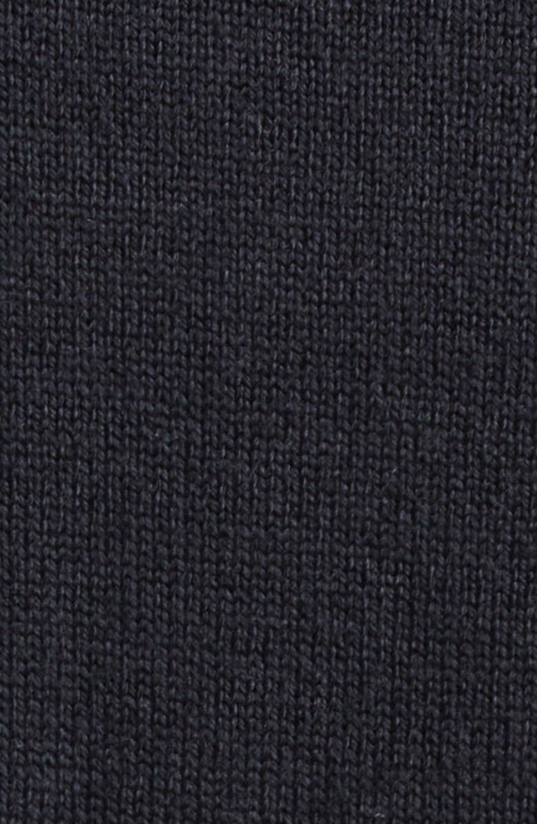 McQueen Crystal Stencil Wool Cardigan, Alternate, color, Black/ Crystal