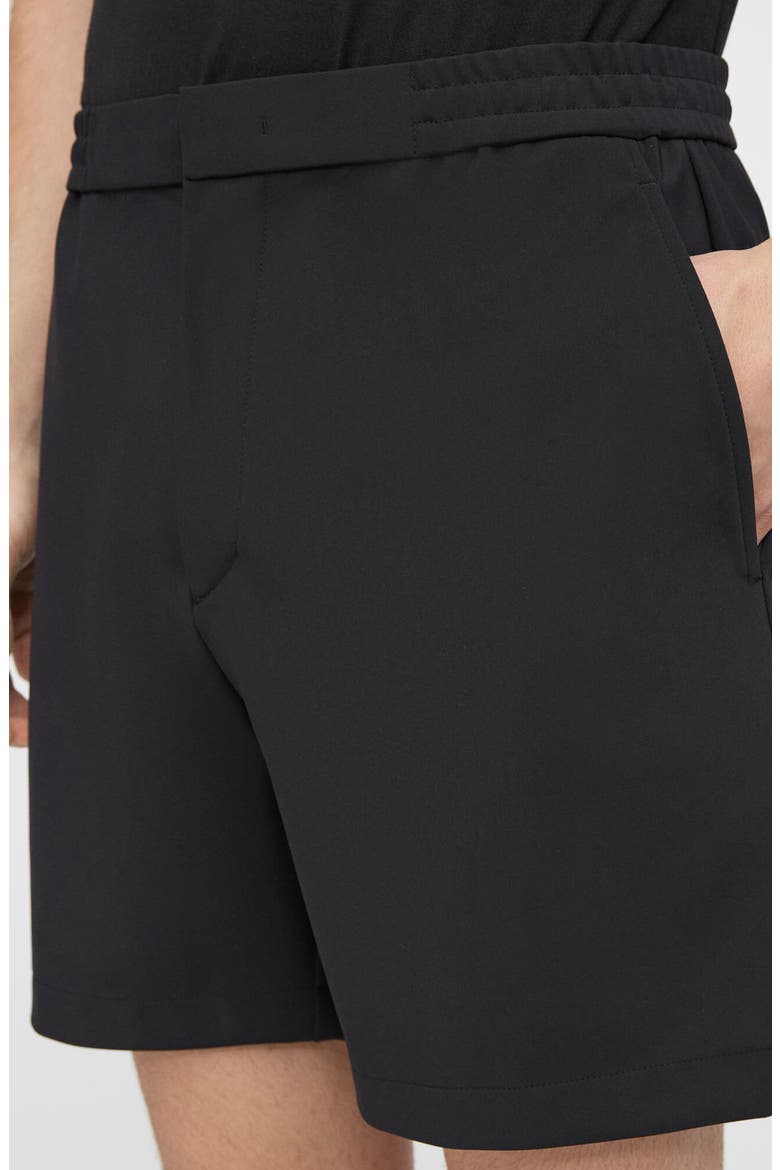 Curtis Slim Fit Internal Drawstring Shorts, Alternate, color, BLK