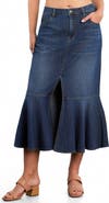 Wash Lab Denim Denim Midi Mermaid Skirt