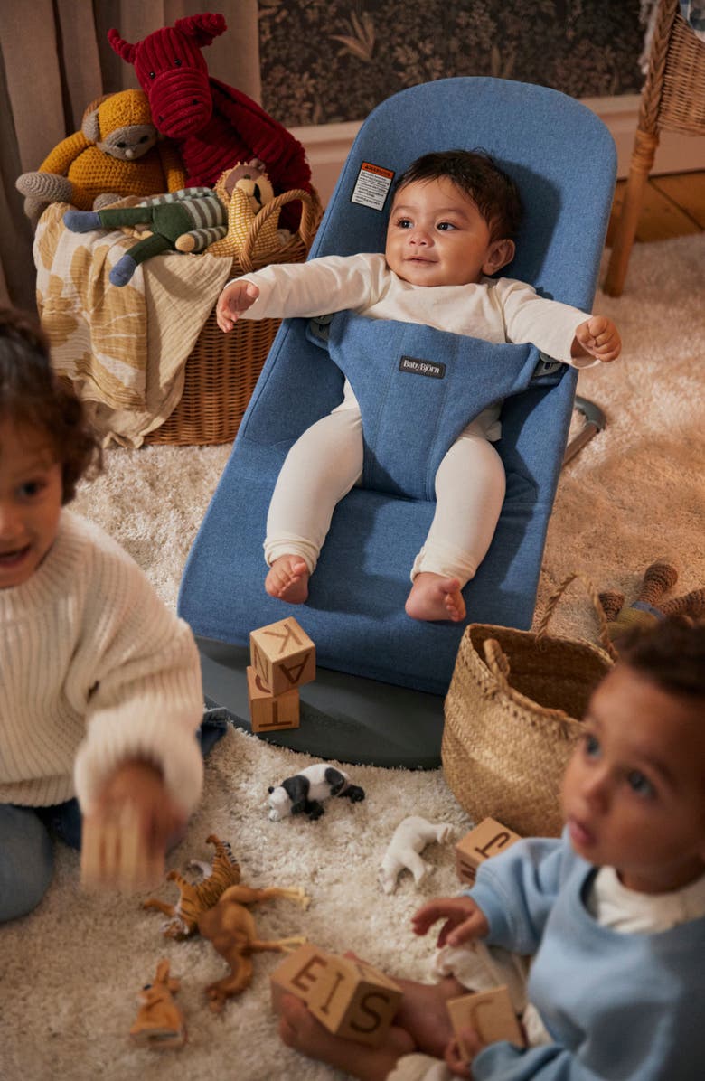 BabyBjörn Bliss Convertible Baby Bouncer, Alternate, color, Blue