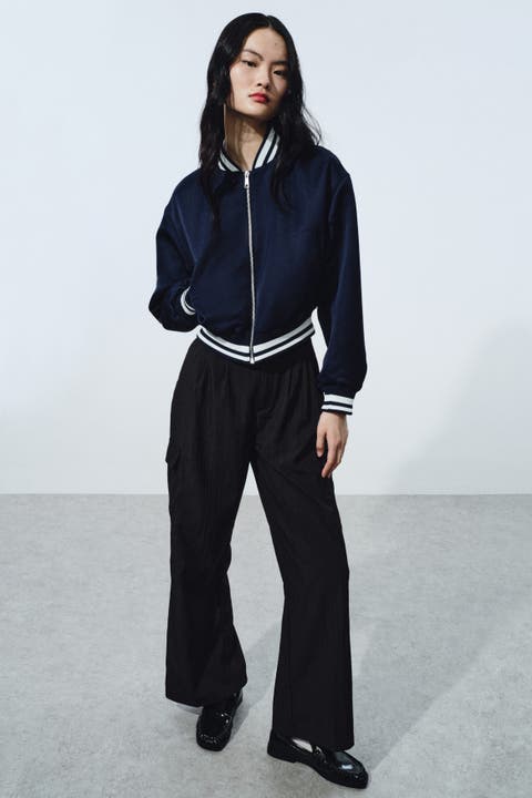 Wide Cargo Trousers