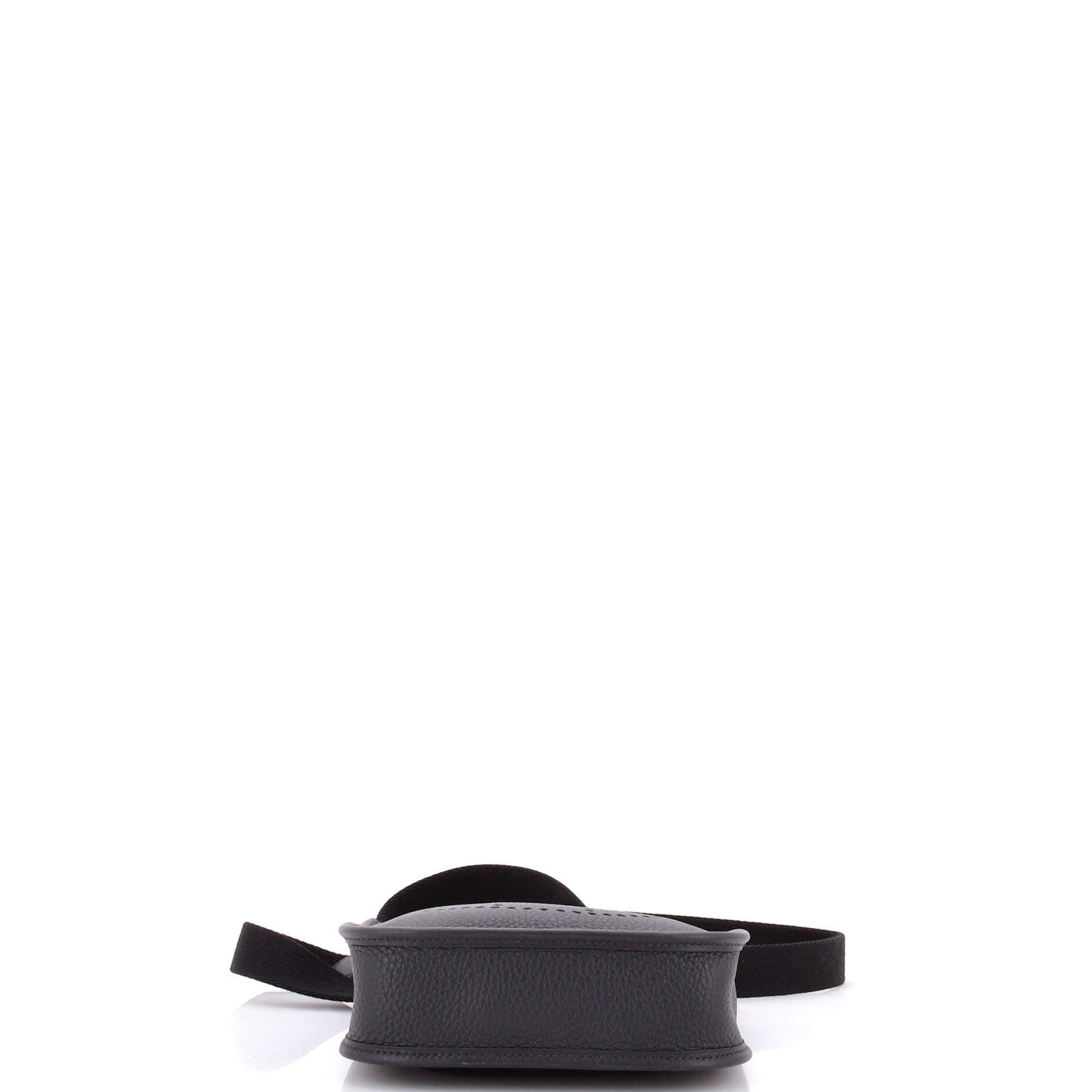 Pre-Owned Hermes Evelyne Bag Gen III Clemence TPM, Alternate, color, Noir