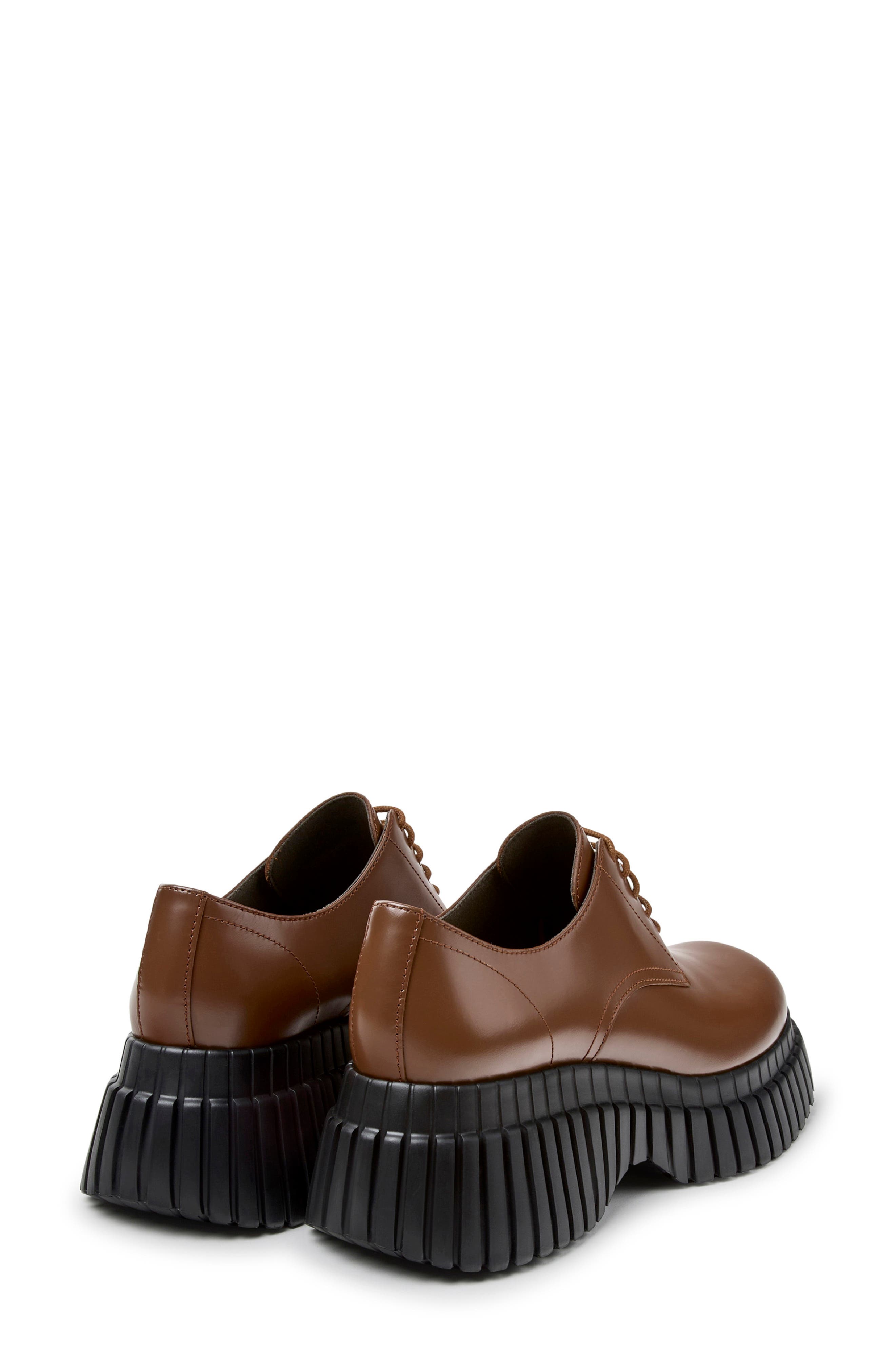 Pix BCN Leather Derby, Alternate, color, MEDIUM BROWN