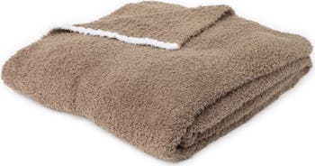 Barefoot Dreams CozyChic<sup>™</sup> Rib Trim Throw - 45" x 60"