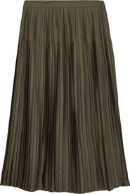 Reiss Savannah High Waist Pleated Skirt