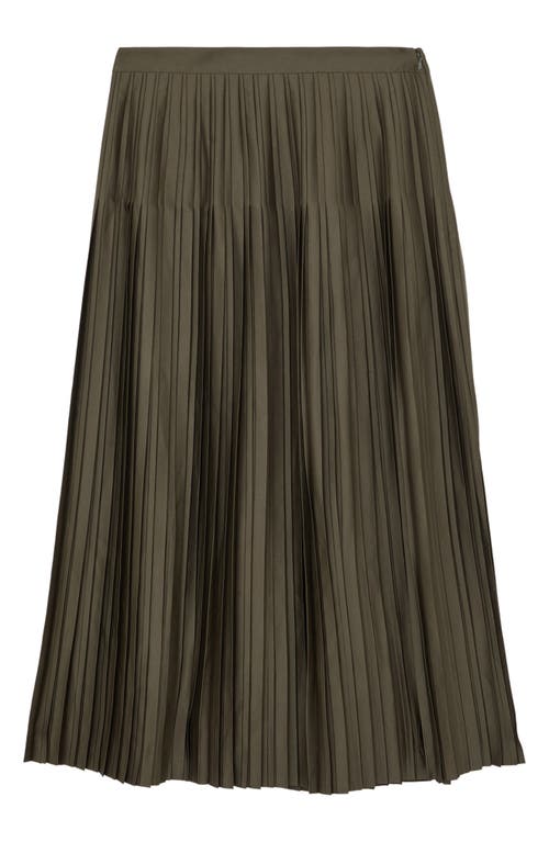 Reiss Savannah High Waist Pleated Skirt In Multi