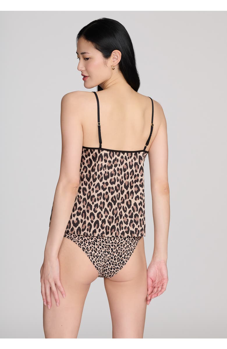 CUUP The String Tie Tank, Alternate, color, Iconic Leopard