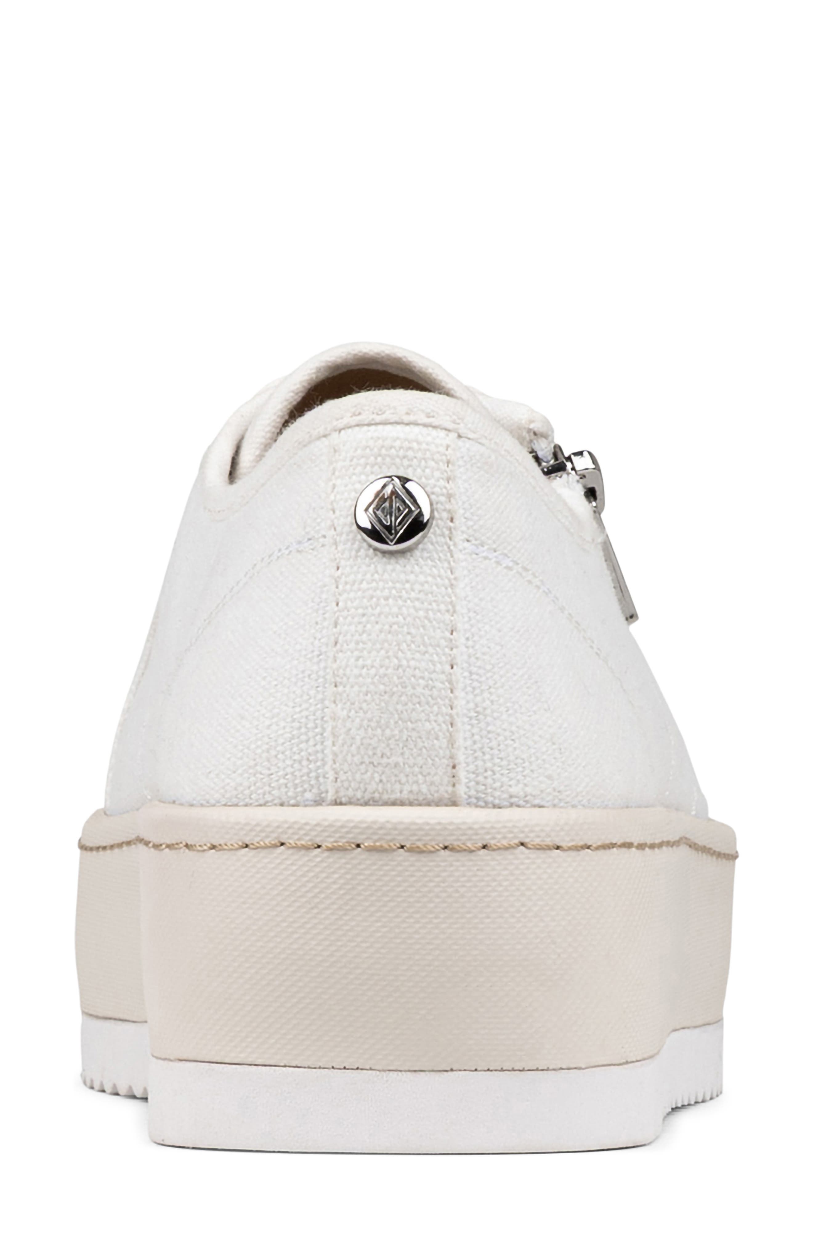 Donald Pliner Fatimah Platform Sneaker, Alternate, color, White