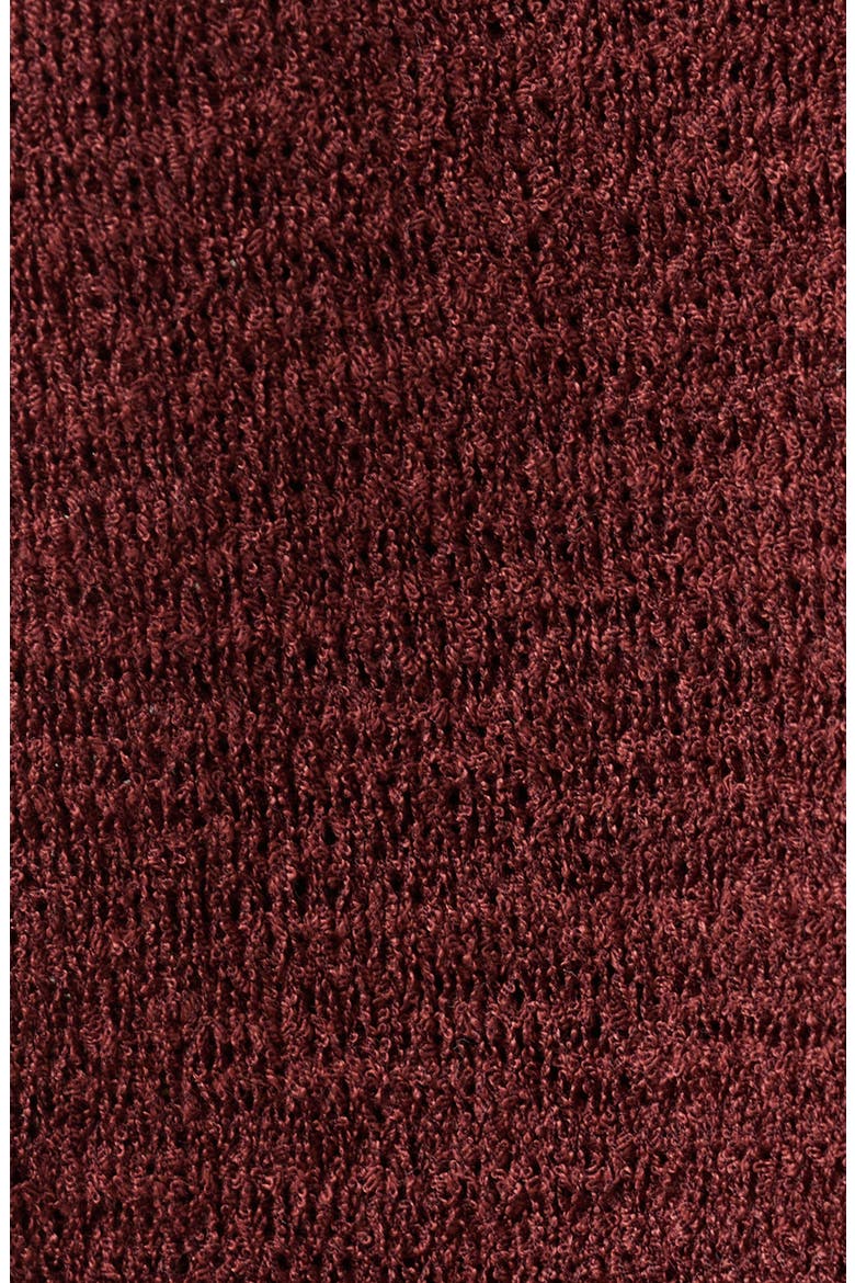 Short Sleeve Sweater, Alternate, color, BURNT ORANGE