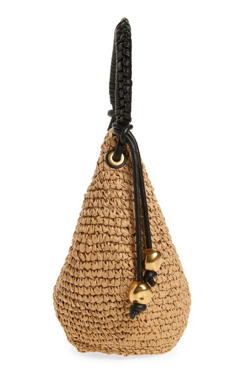 Madewell The Camren Straw Mini Bag In Dried Straw