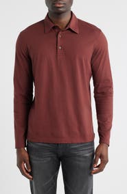 AG Bryce Long Sleeve Polo