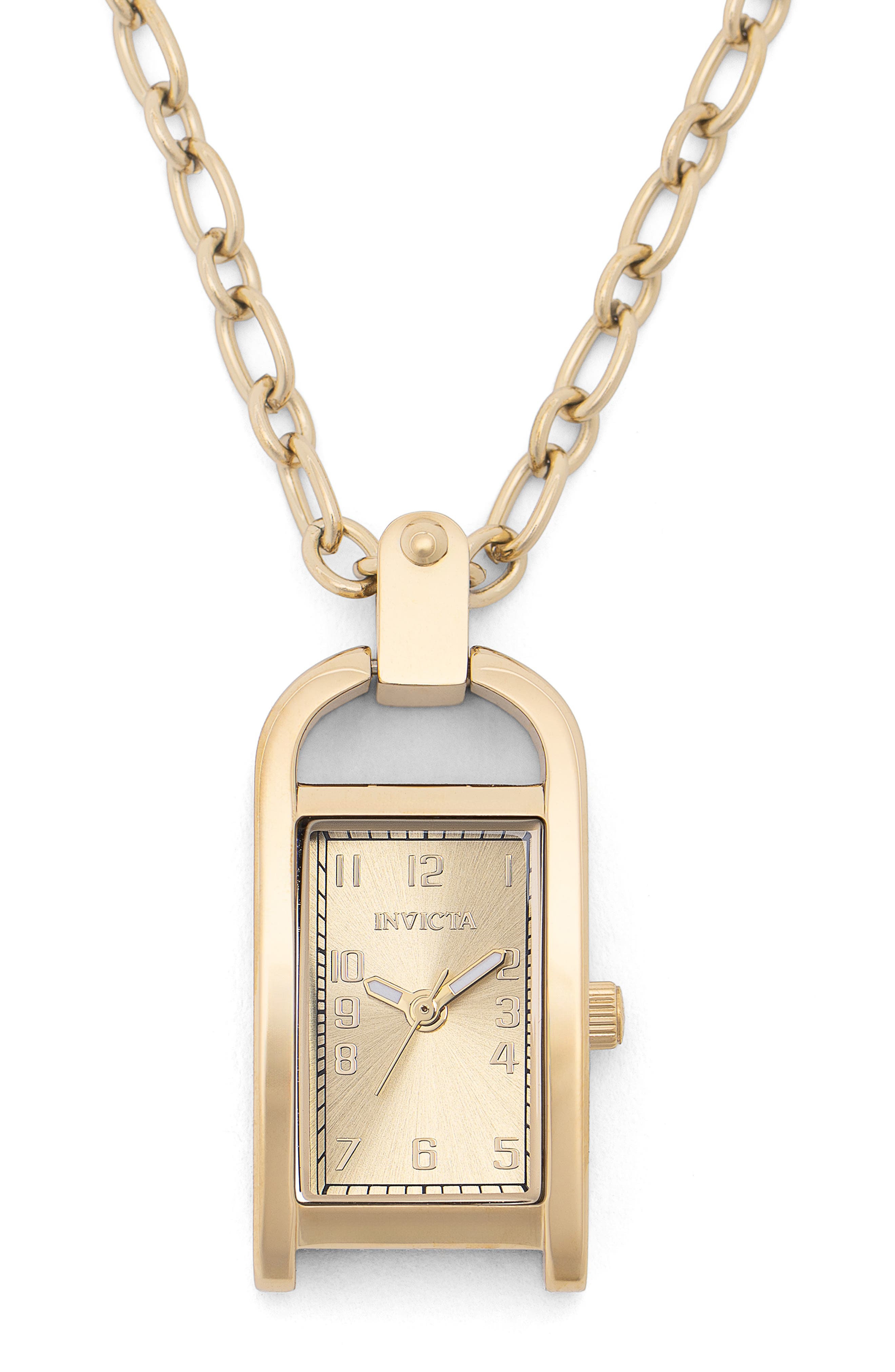 Mini Quartz Pendant Watch