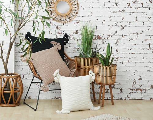 Carol & Frank Newport Decorative Throw Pillow In Brown