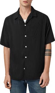 AllSaints Perry Button-Up Camp Shirt