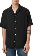 AllSaints Perry Button-Up Camp Shirt