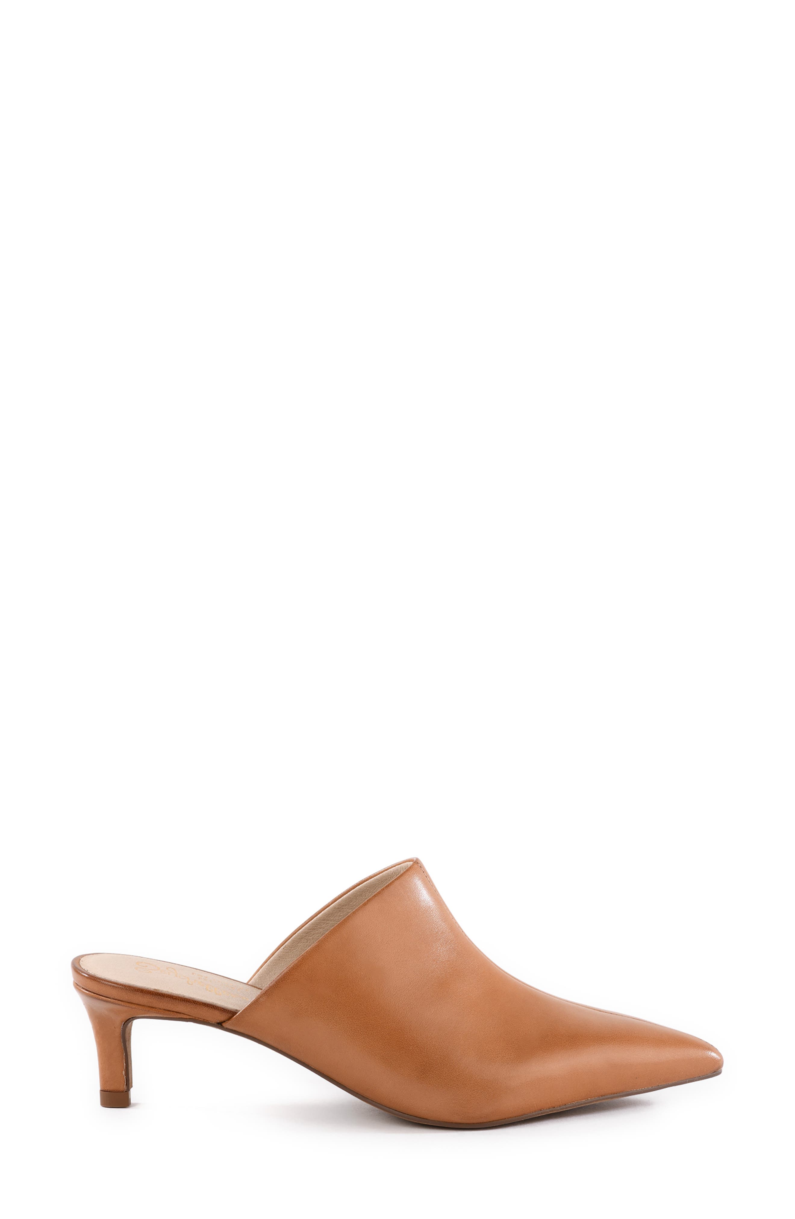 Stefani Pointed Toe Mule, Alternate, color, TAN