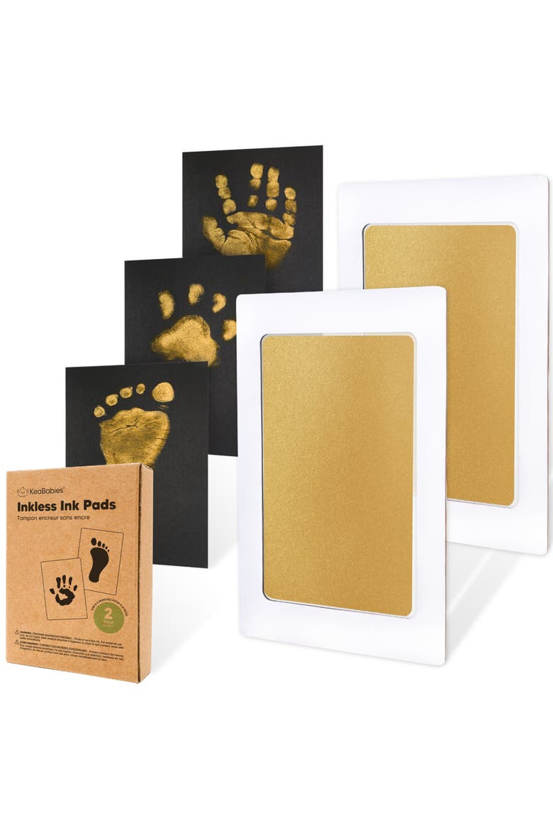 2-Pack Inkless Ink Pads, Main, color, Gold
