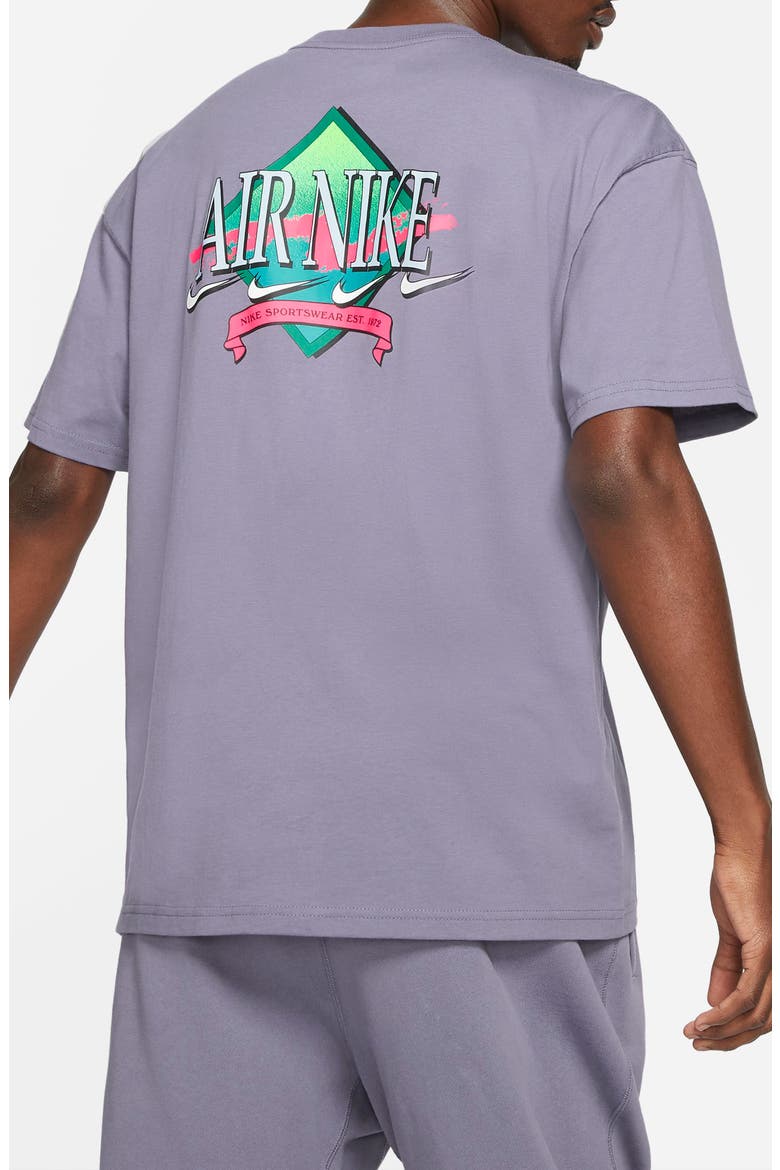 Sportswear DNA Nike Air Graphic Tee, Alternate, color, DAYBREAK