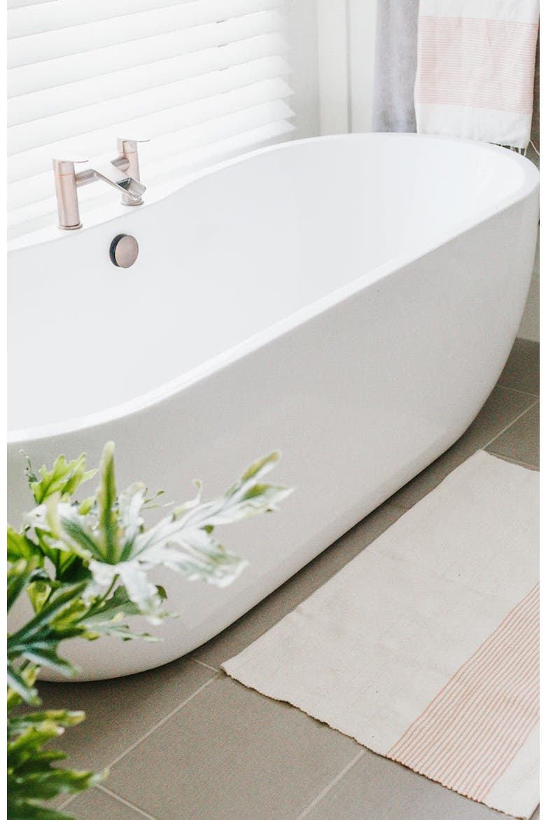 Riviera Bath Mat, Alternate, color, Blush
