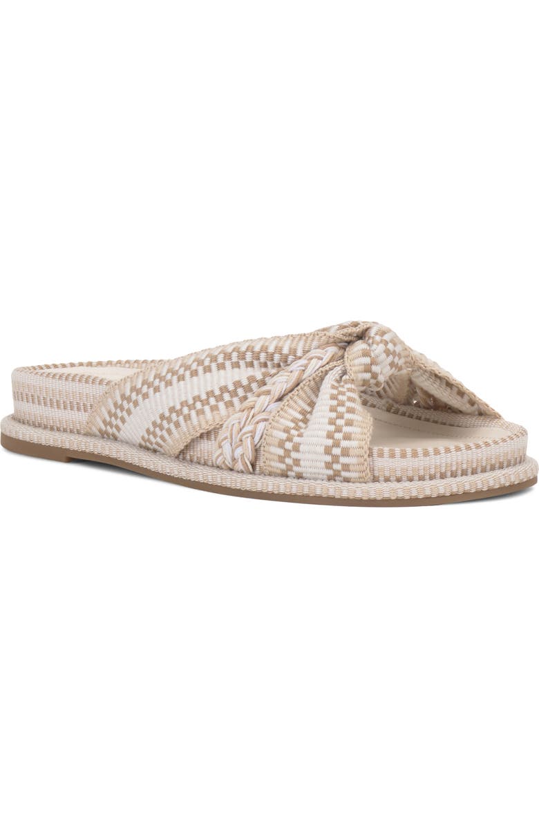 Vince Camuto Gryfynn Slide Sandal, Main, color, Ivory Multi