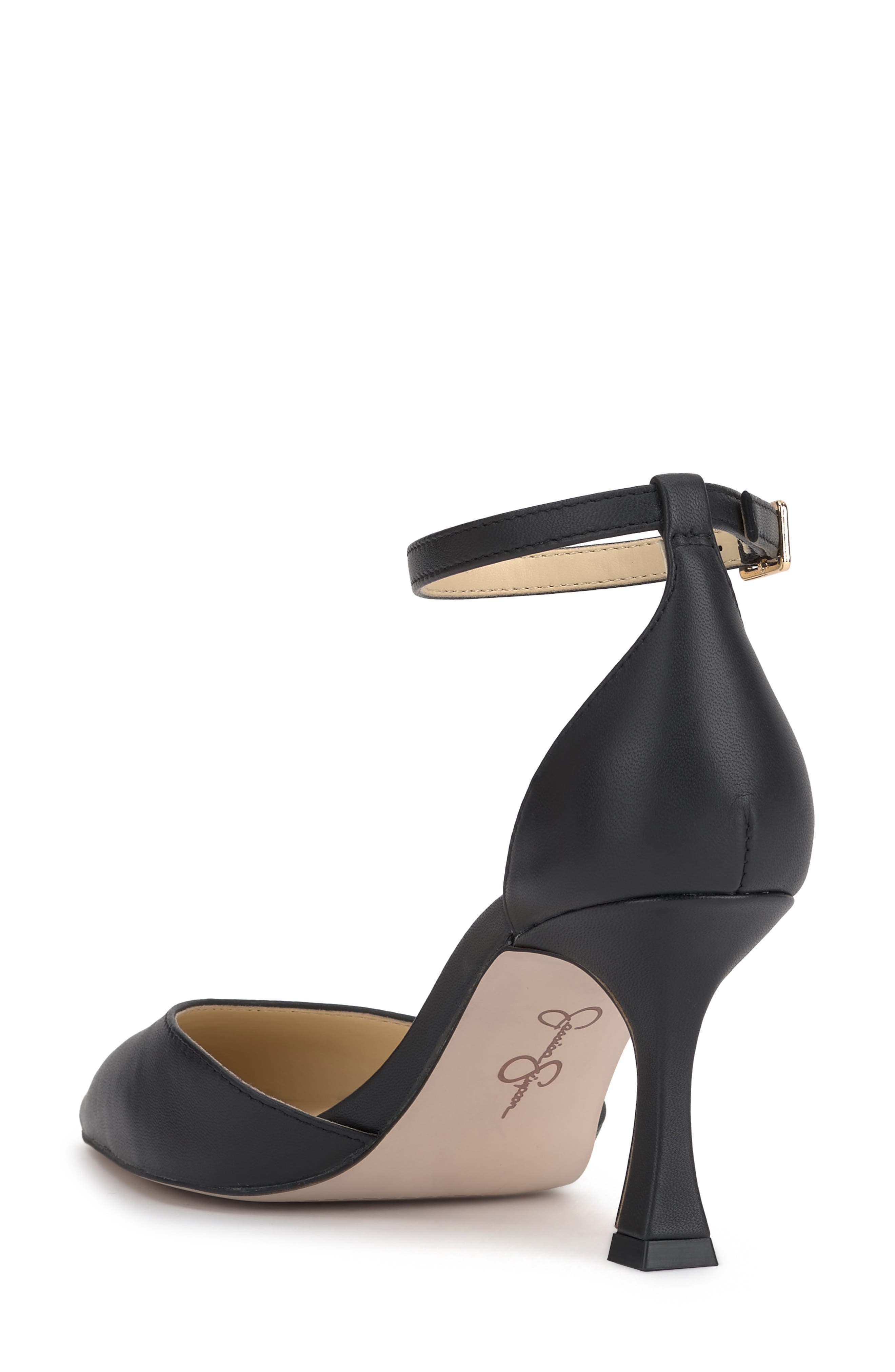 Jessica Simpson Foxena Ankle Strap Pointed Toe Pump, Alternate, color, 