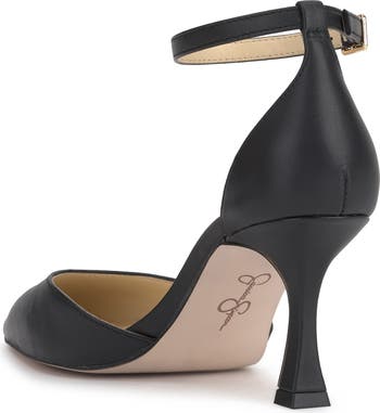 Jessica Simpson ☆ Foxena アンクルストラップ ヒール Jessica Simpson Women's Foxena Pointed-Toe Ankle-Strap Pumps