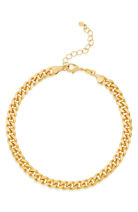 Cubic Zirconia Tennis Anklet