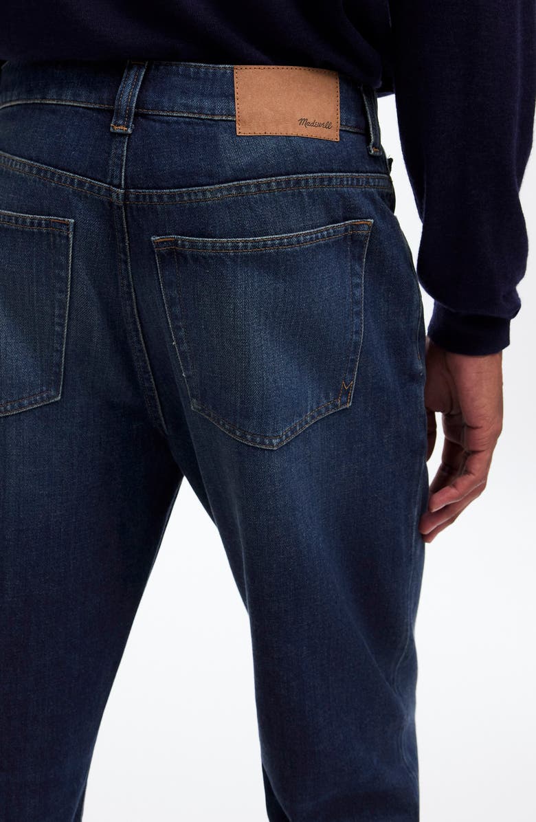 Madewell Relaxed Taper Jeans, Alternate, color, Leeds Wash