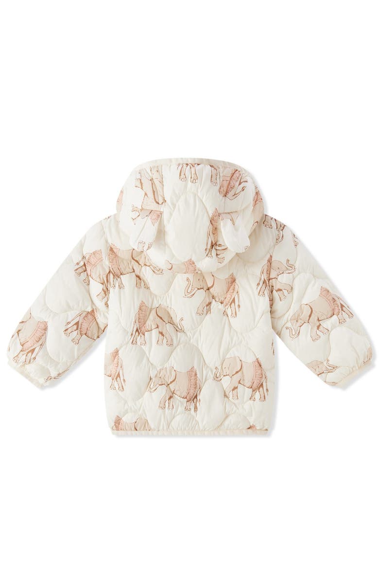 Milkbarn Down Jacket, Alternate, color, Tutu Elephant