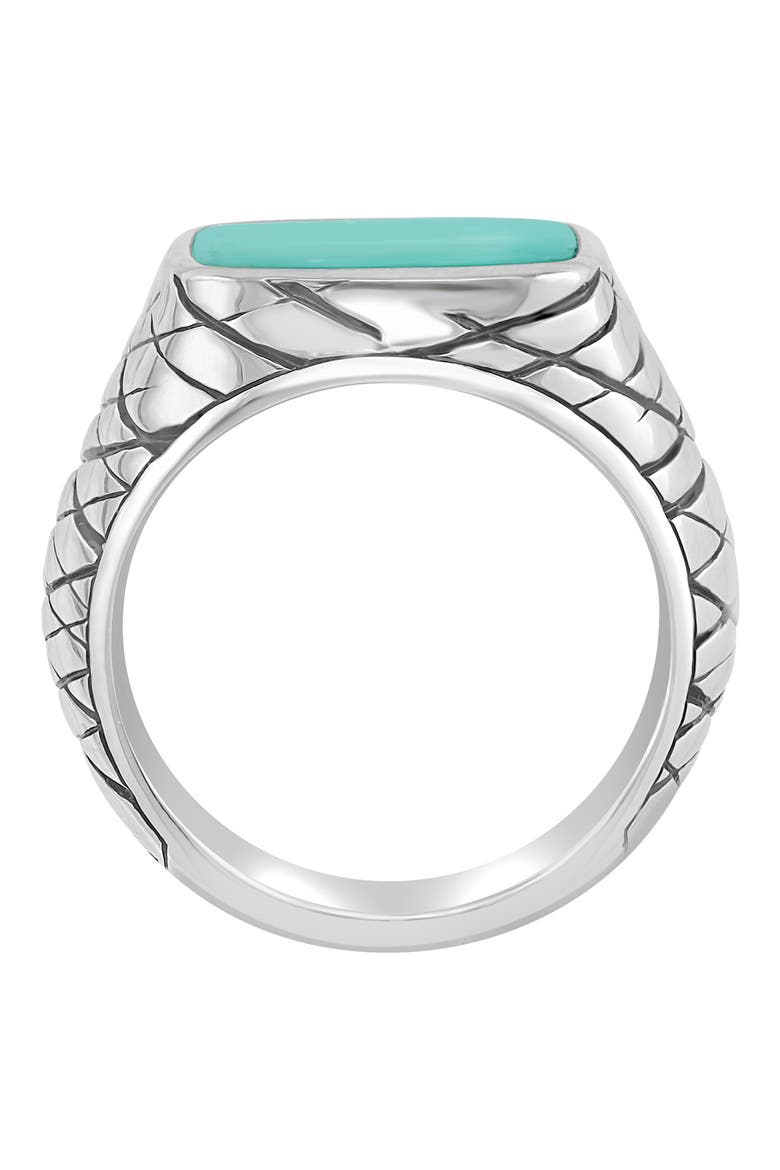 Sterling Silver Turquoise Ring - Size 10, Alternate, color, BLUE